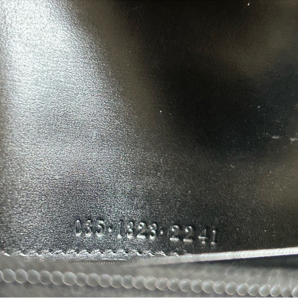 Gucci Black Leather GG Marmont Wallet FULL INCLUSION - Picture 16 of 16